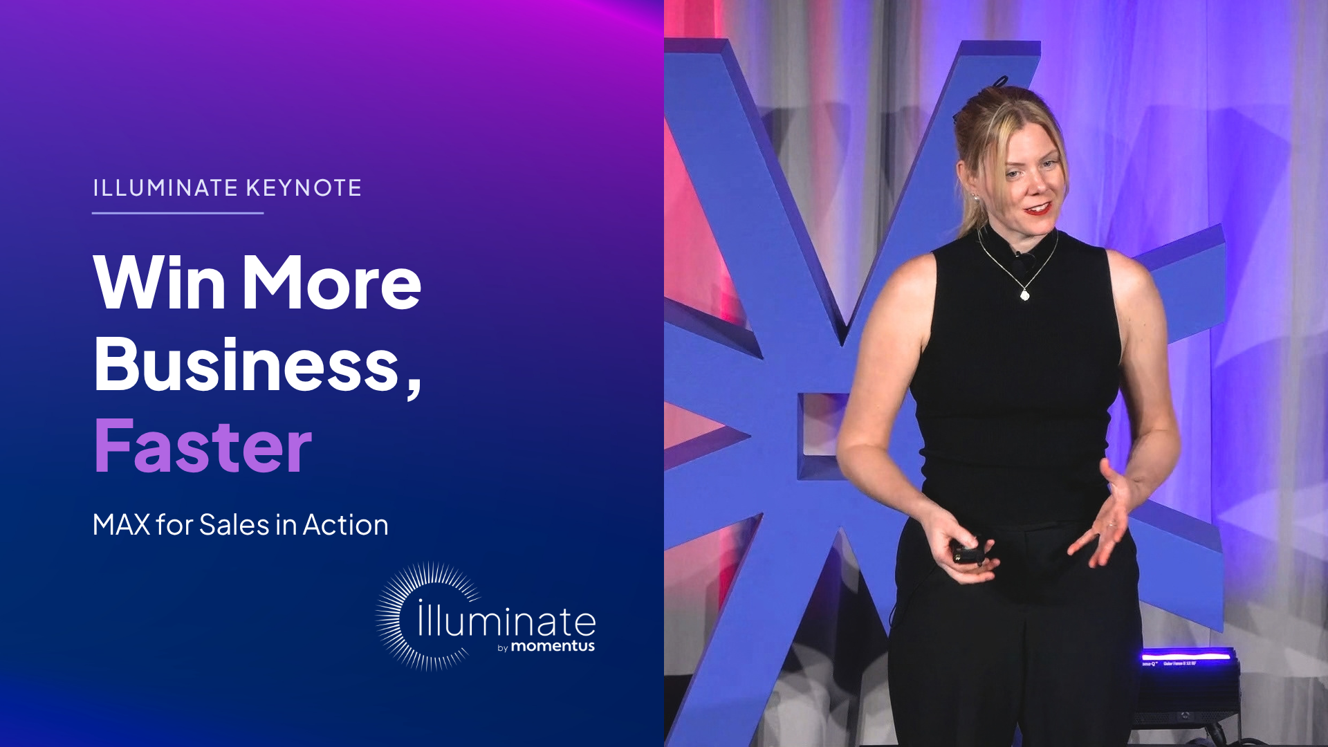 Win More Business, Faster - MAX for Sales in Action