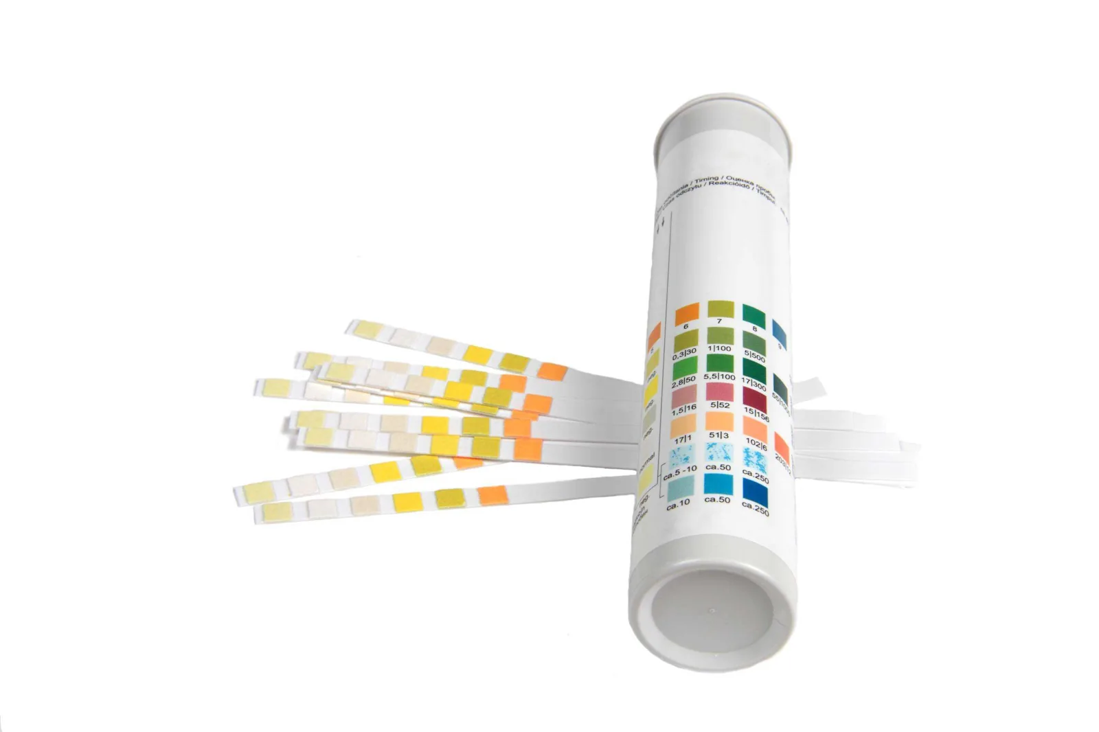 Product colour samples.