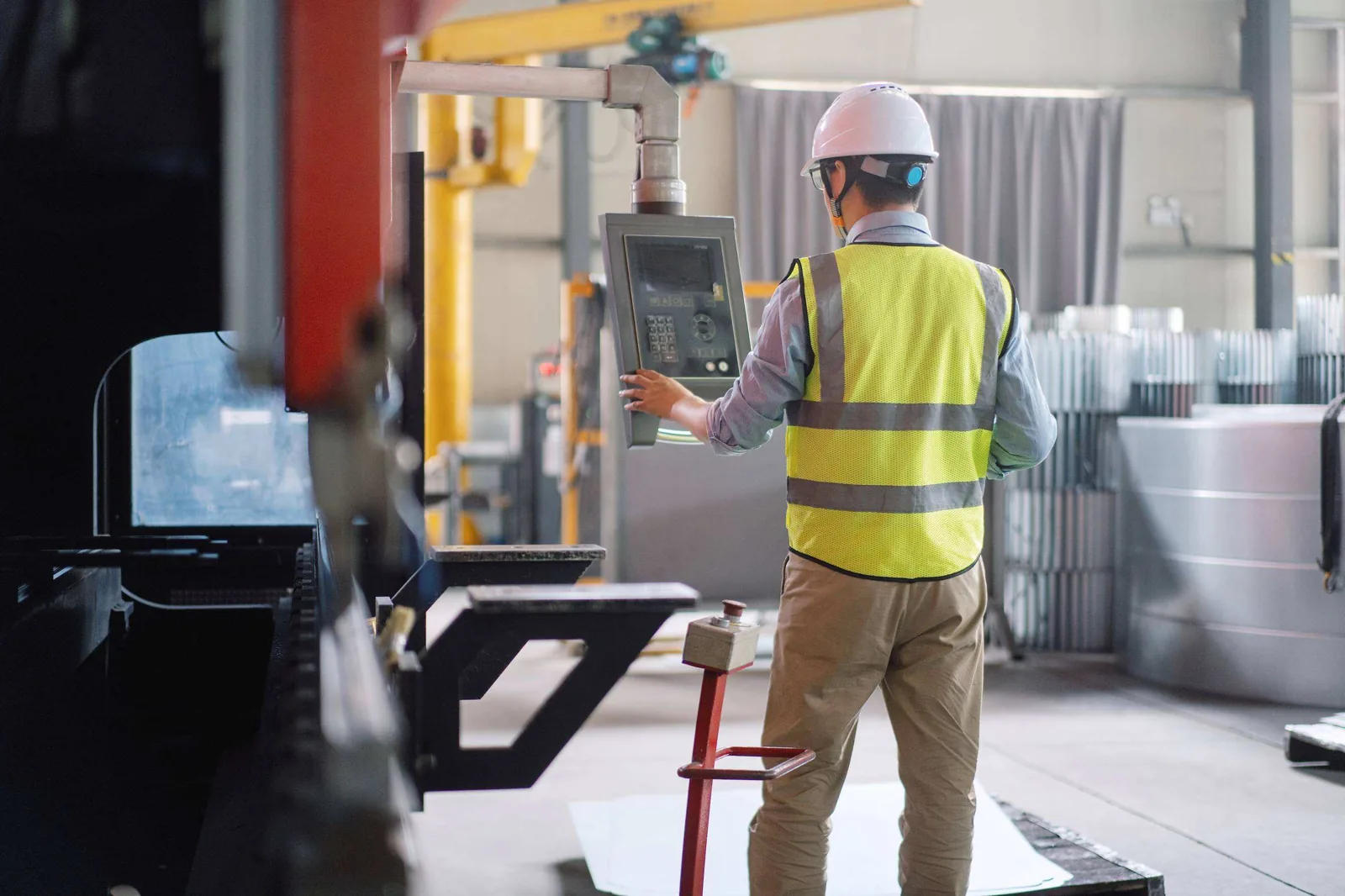 Production machinery operator.