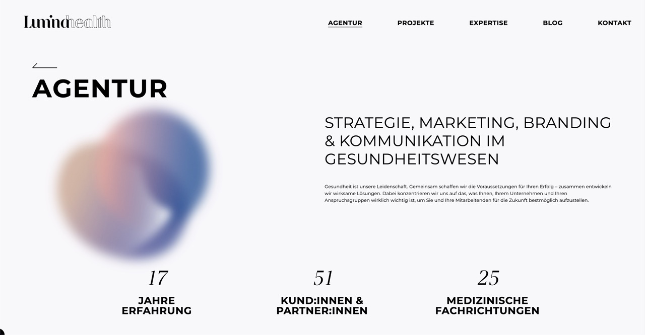 LH Agentur Page