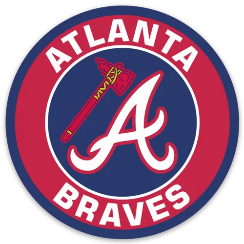Atlanta Braves logo – MLB stadium events near The Ridge Apartments in Marietta GA.