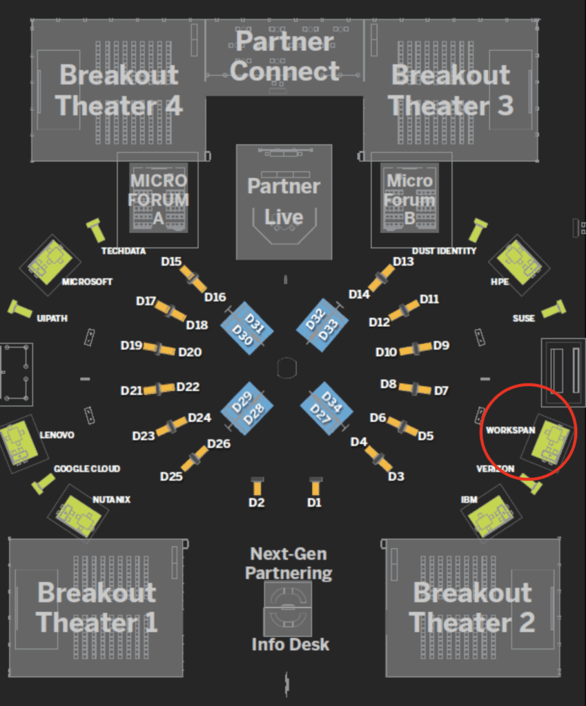 SAP Global Partner Summit 2019 Floor Plan