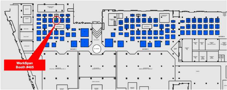 Microsoft inspire 2019 floor plan