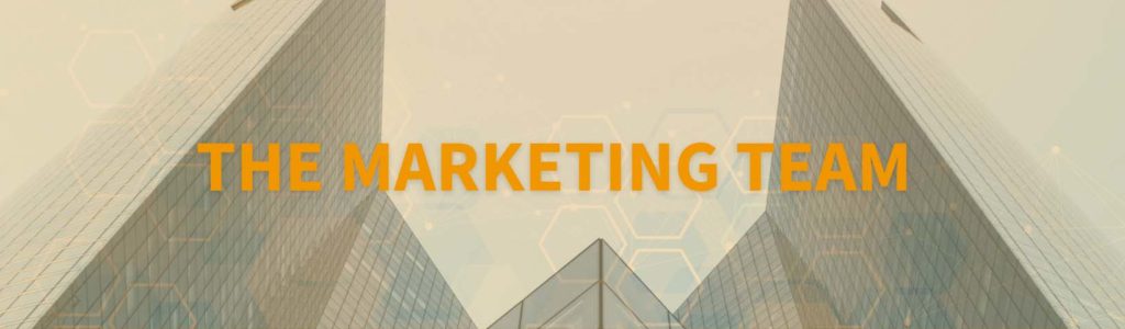 the marketing team header