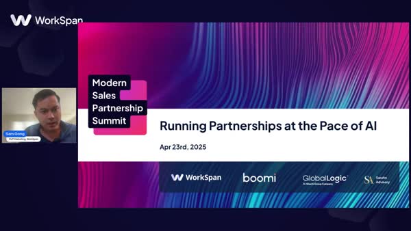 Modern Sales Partnership Summit Running Partnerships at the Pace of AI