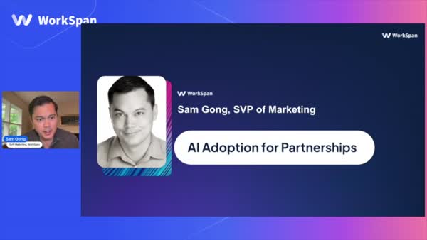 SPS Sep '25 - Sam Gong (WorkSpan) - AI Adoption for Partnerships
