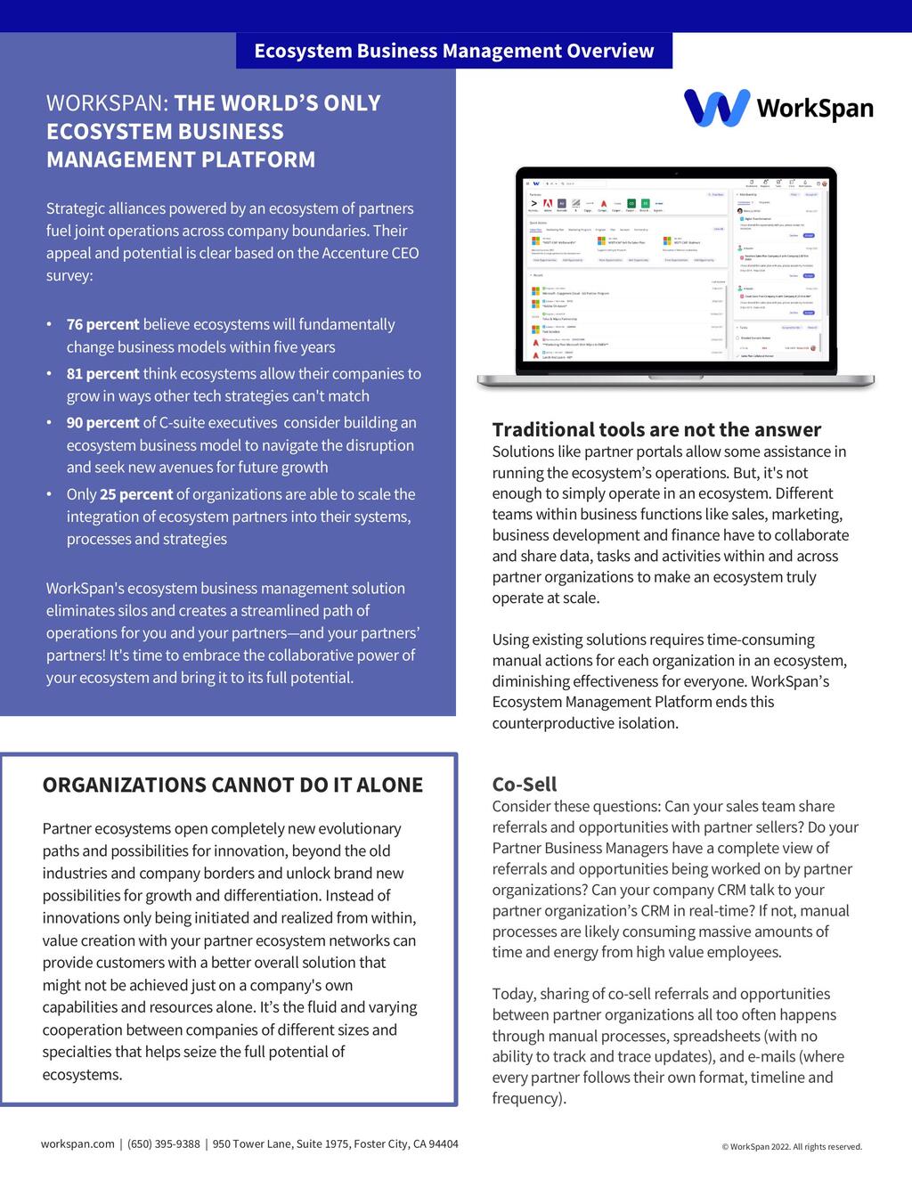 Overview - WorkSpan Ecosystem Business Management