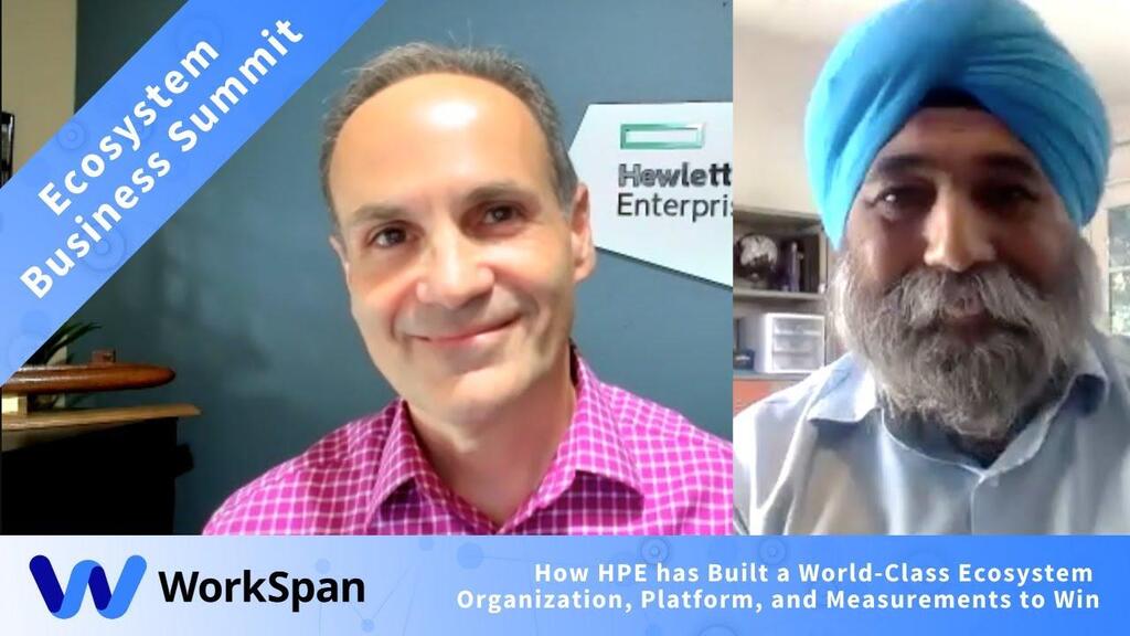 EBS Sept 2021: How HPE Built a World-Class Ecosystem Organization, Platform, and Measurements to Win