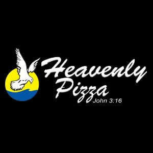 Heavenly Pizza Logo.