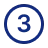 Icono de numero tres