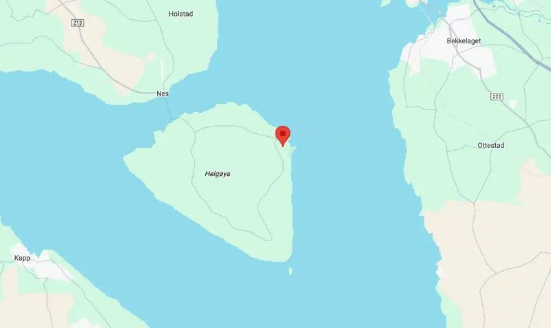 Skjermbilde av Google Maps og Oppfinnergata 123