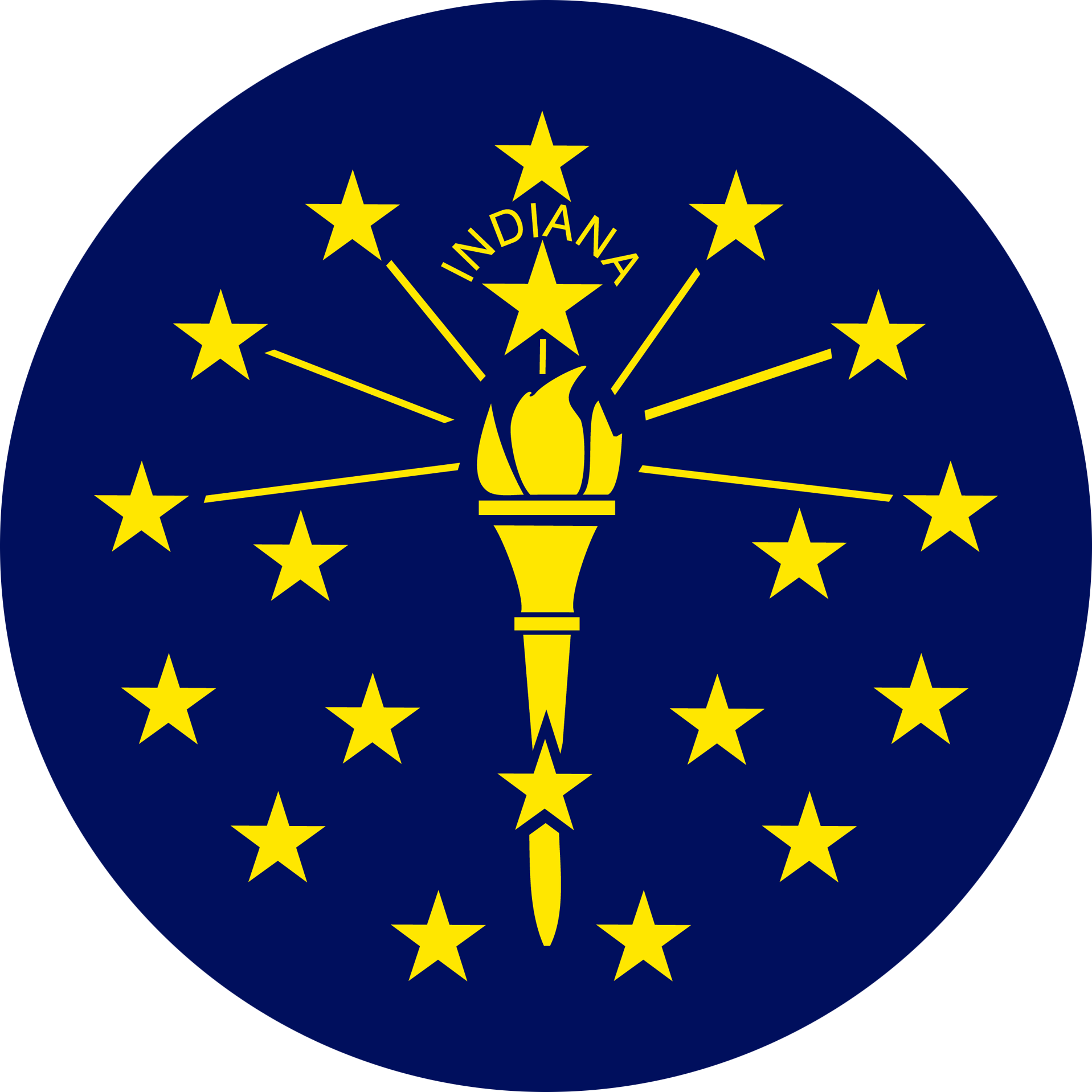 Indiana Flag Icon