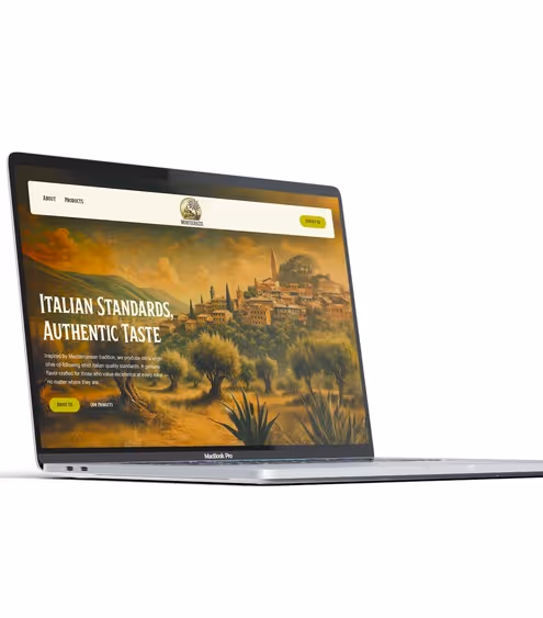 ITAWORLD Montegrazie brand website visual