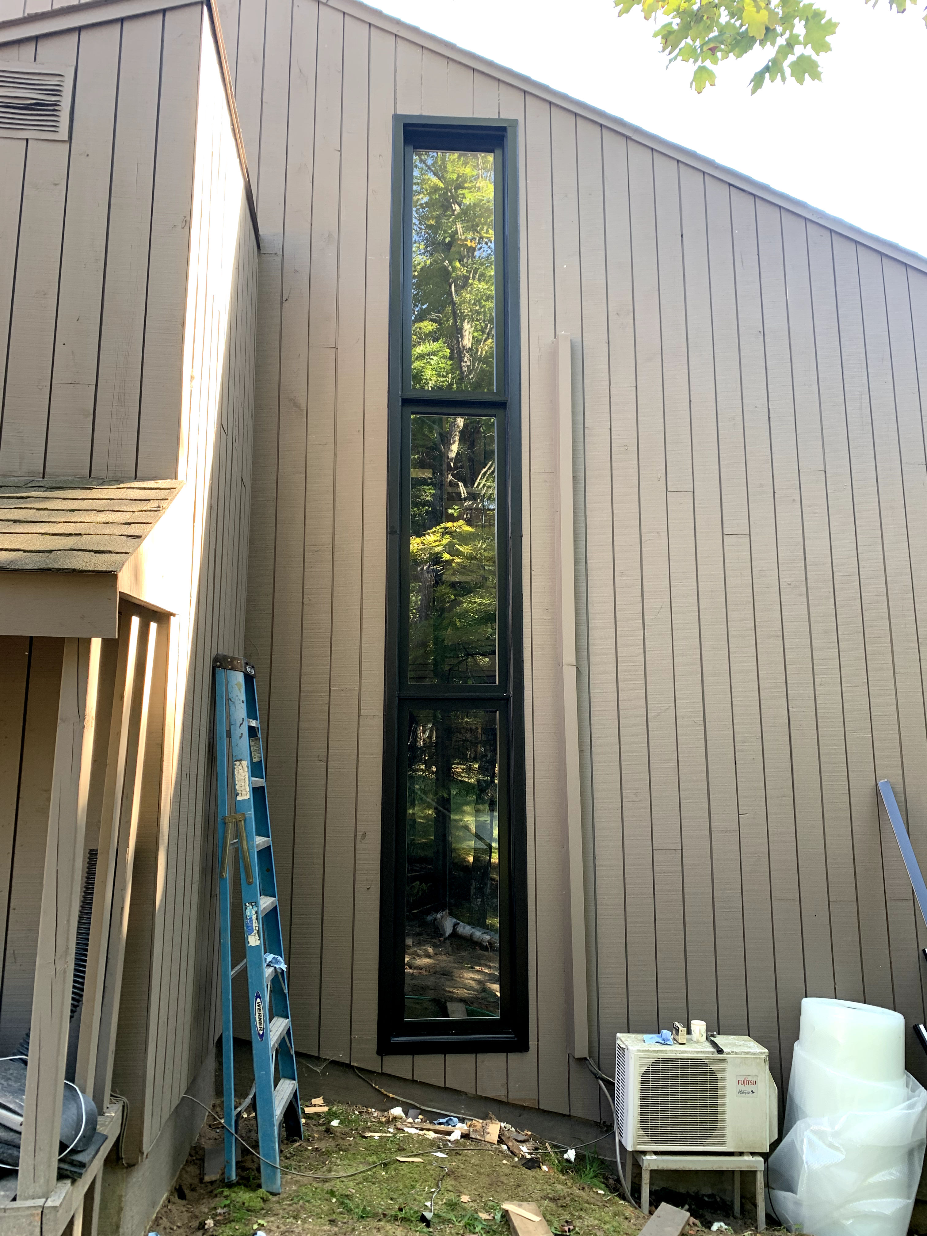 black door installed
