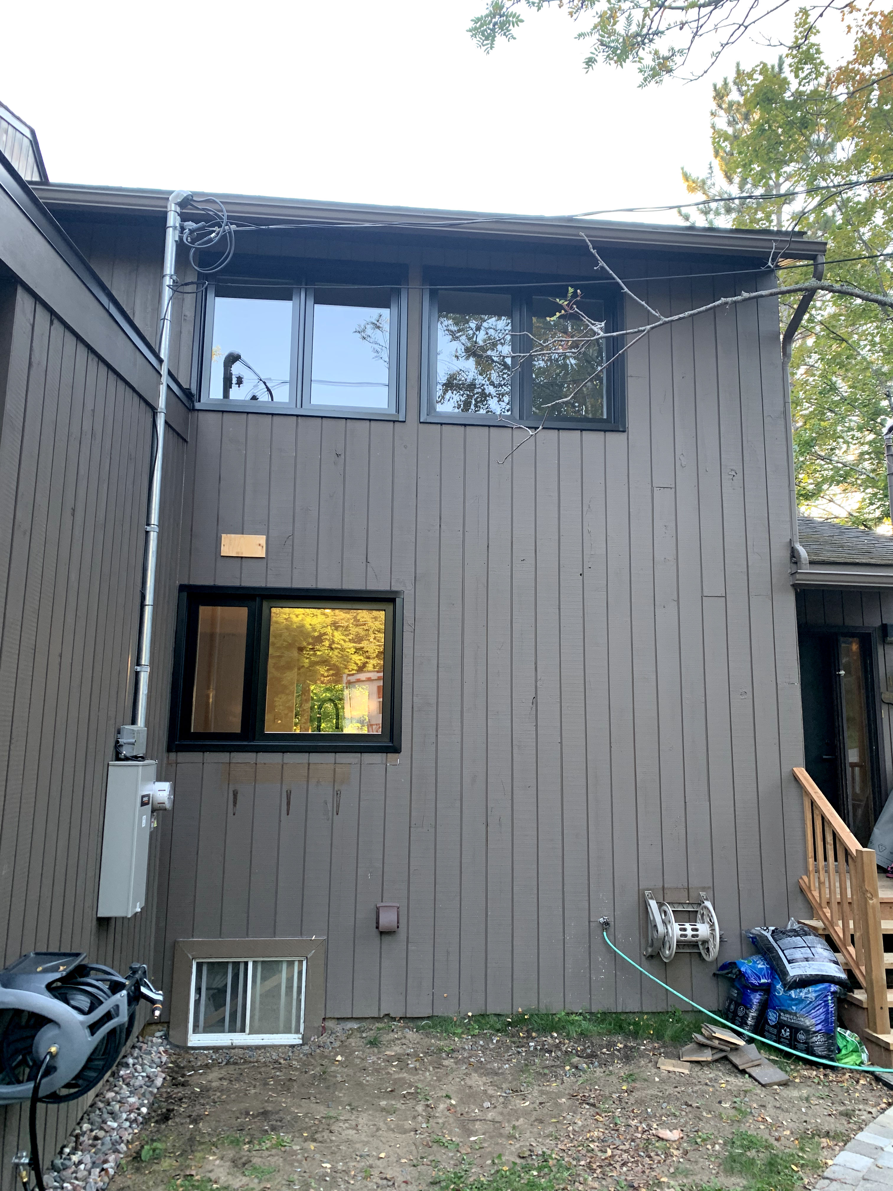 black door installed