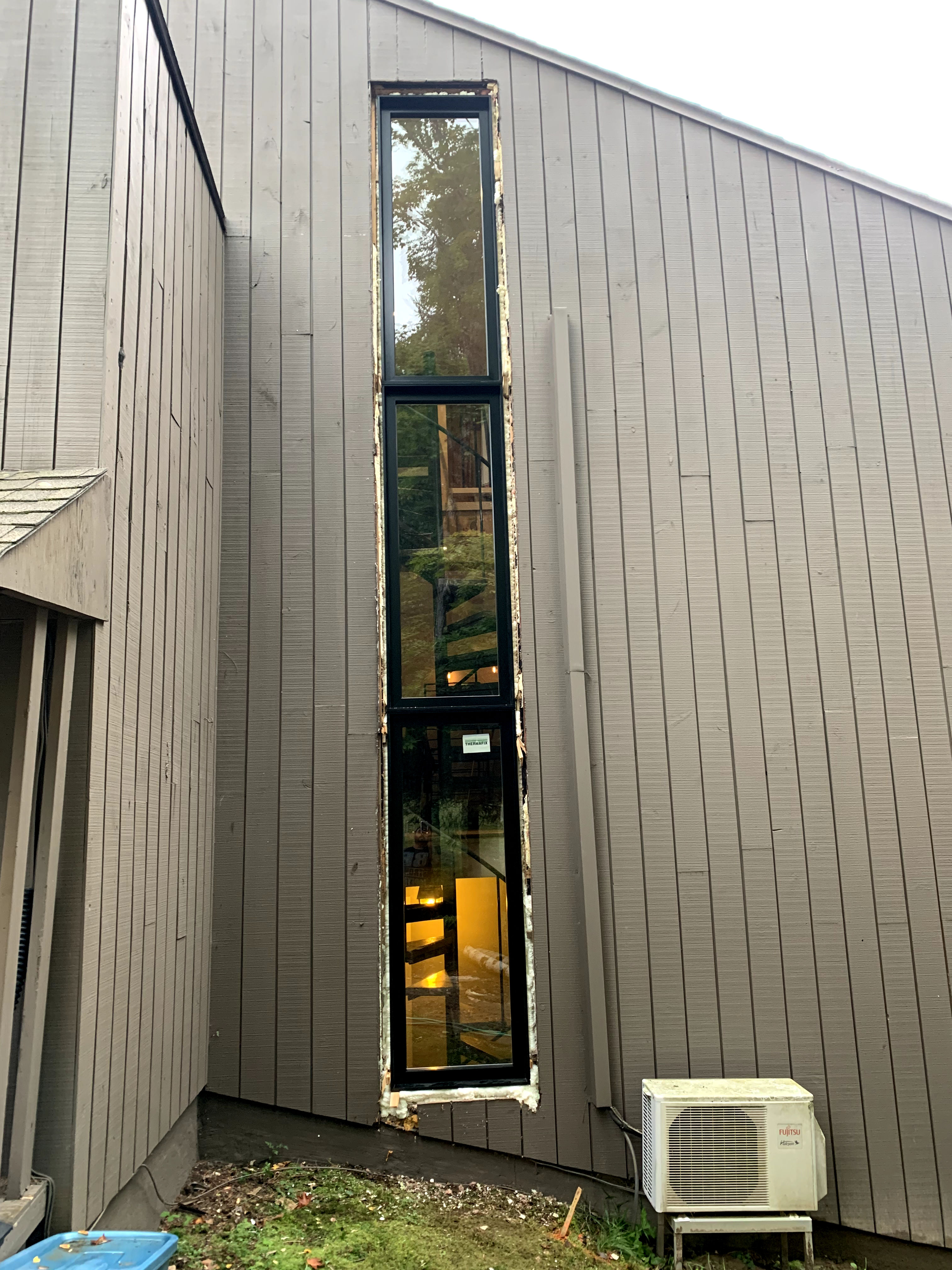 black door installed