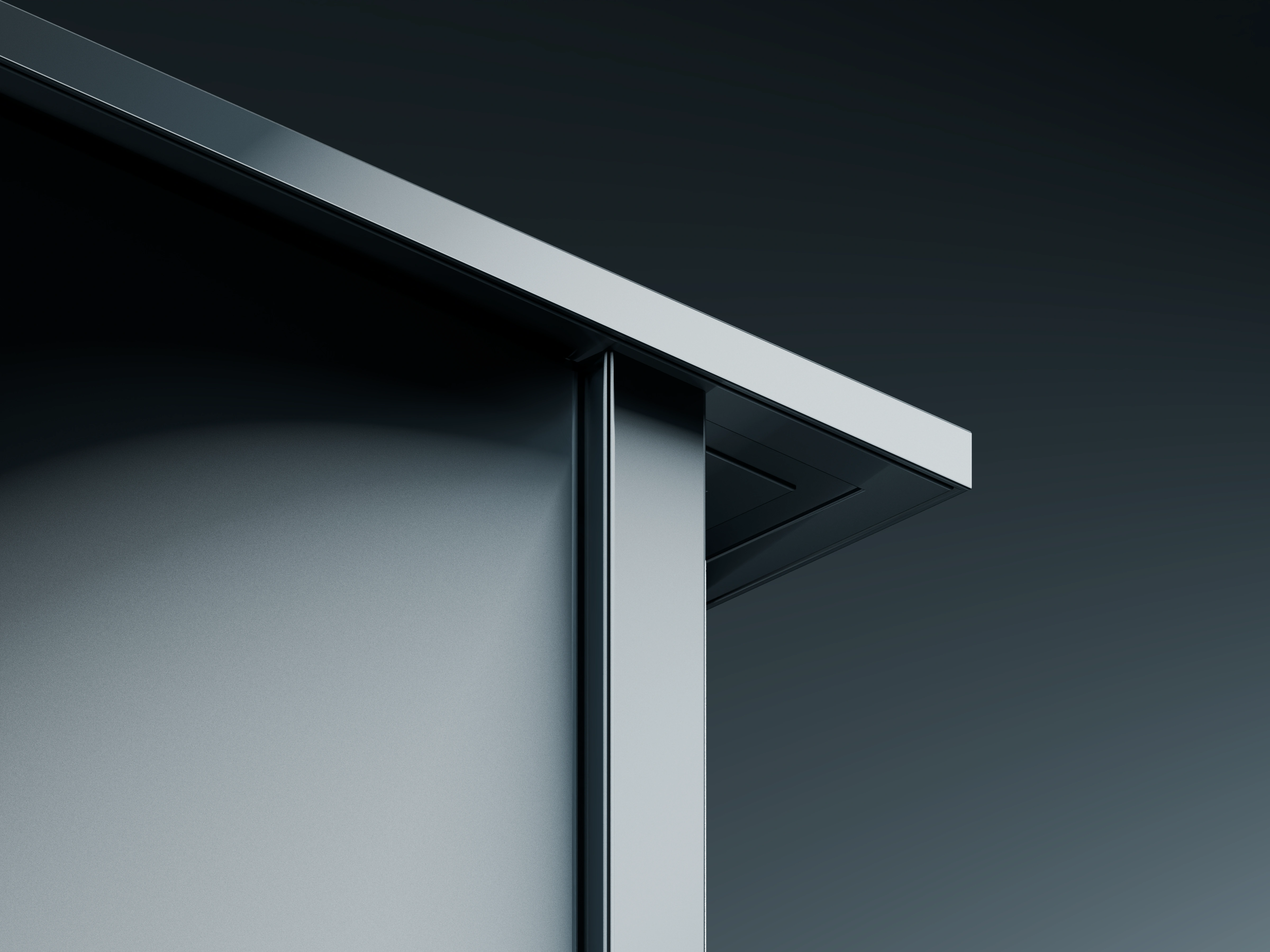 Belcanto Sleeper Sidefix aluminium balustrade system detail