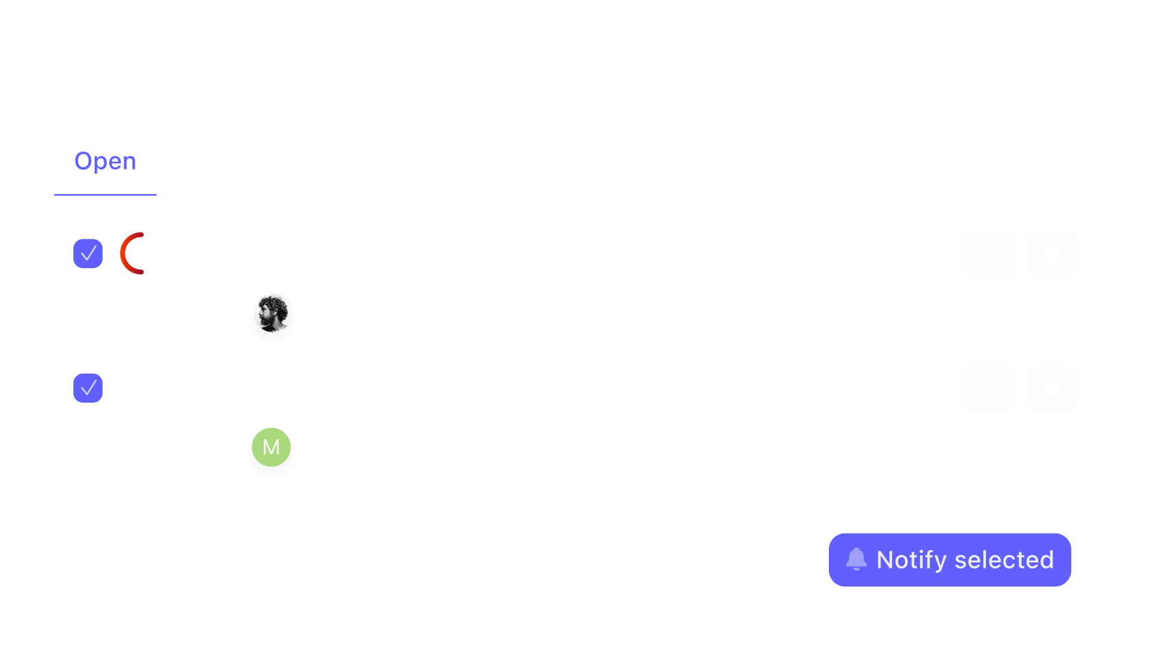 CoreSeenity Risk Assessment stuck management with blocked sections and team notifications