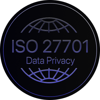ISO 27701 certification badge