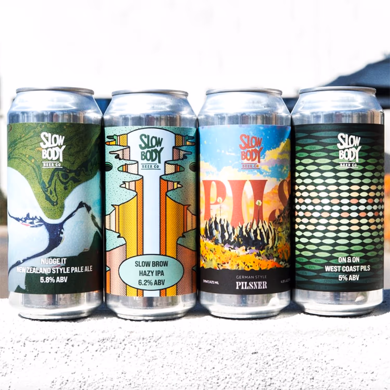 4 beer lineup