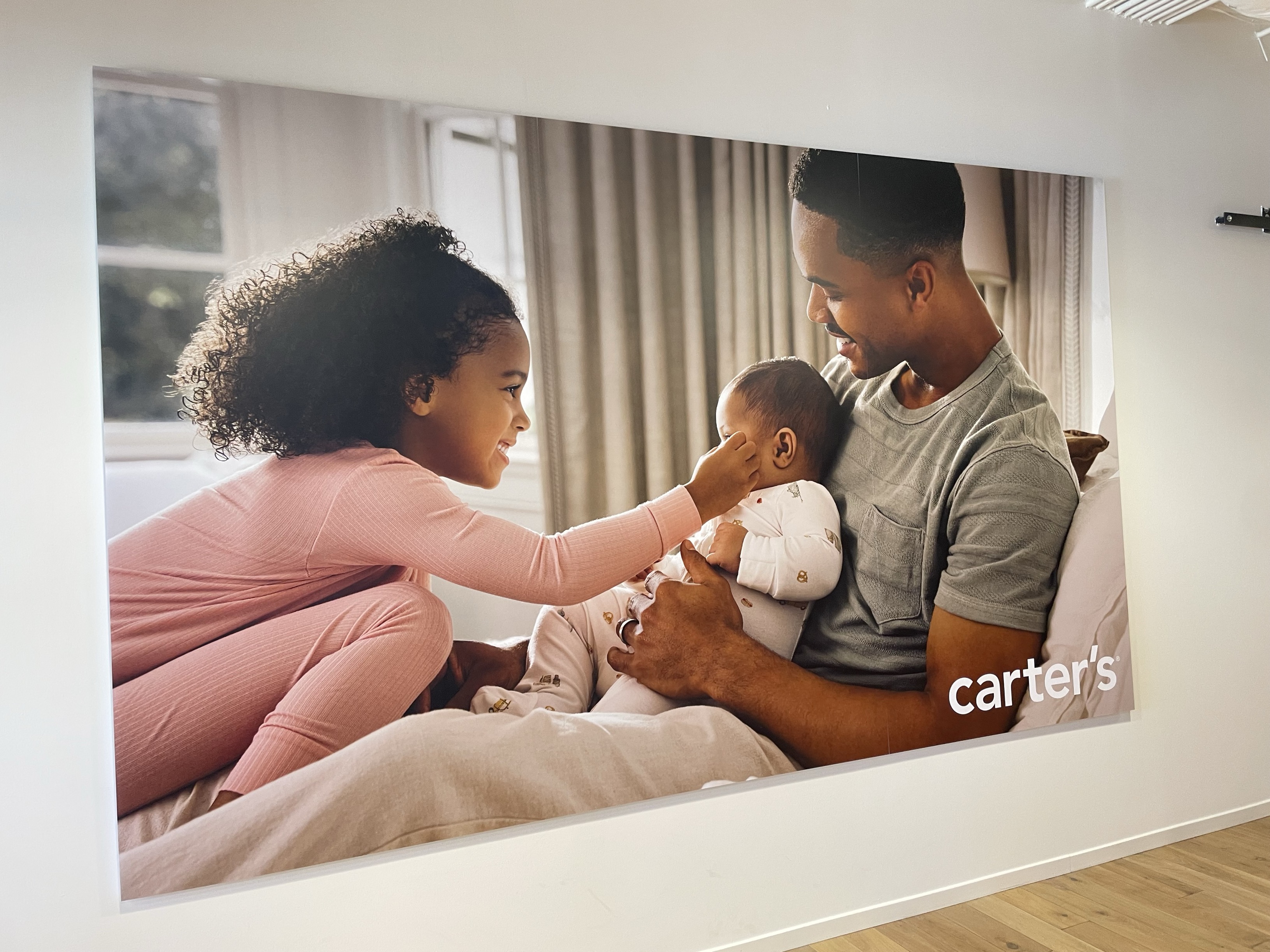 Carter's headquarters hallway refresh