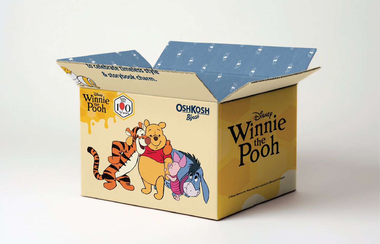 Winnie the Pooh and OshKosh collaboration box