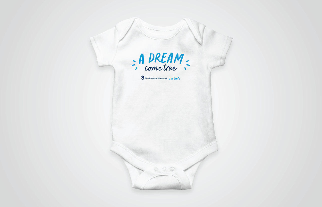 Bodysuit designed with the Prelude Network and Carter's