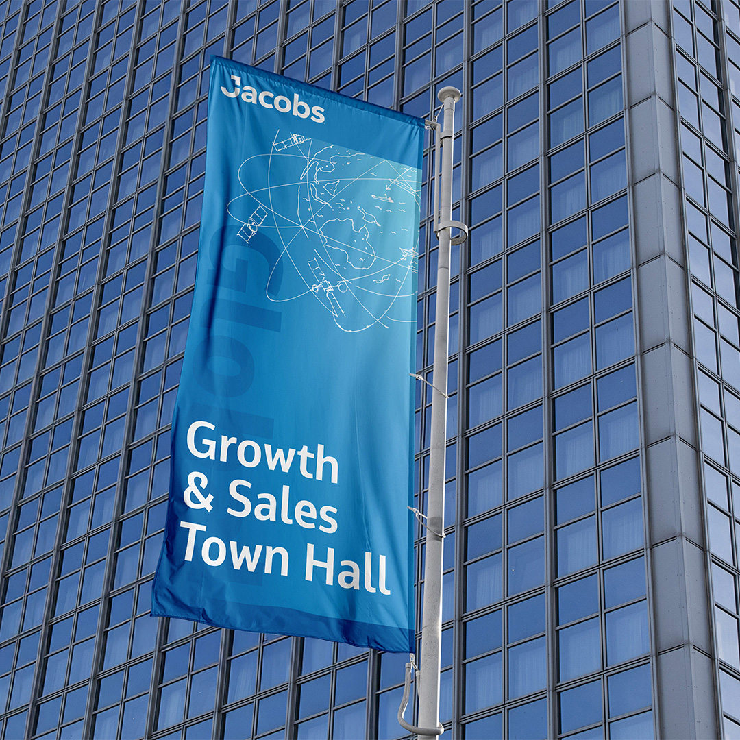 Custom flag for Growth & Sales Town Hall