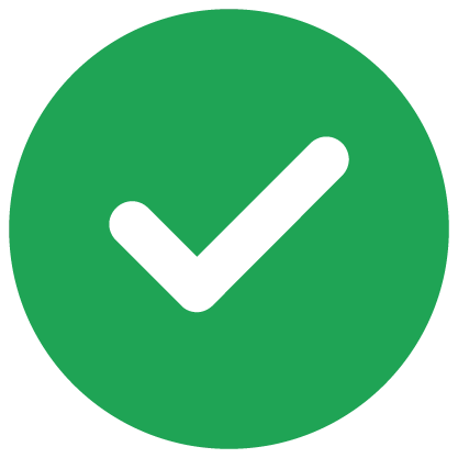 Orange Tick bullet point