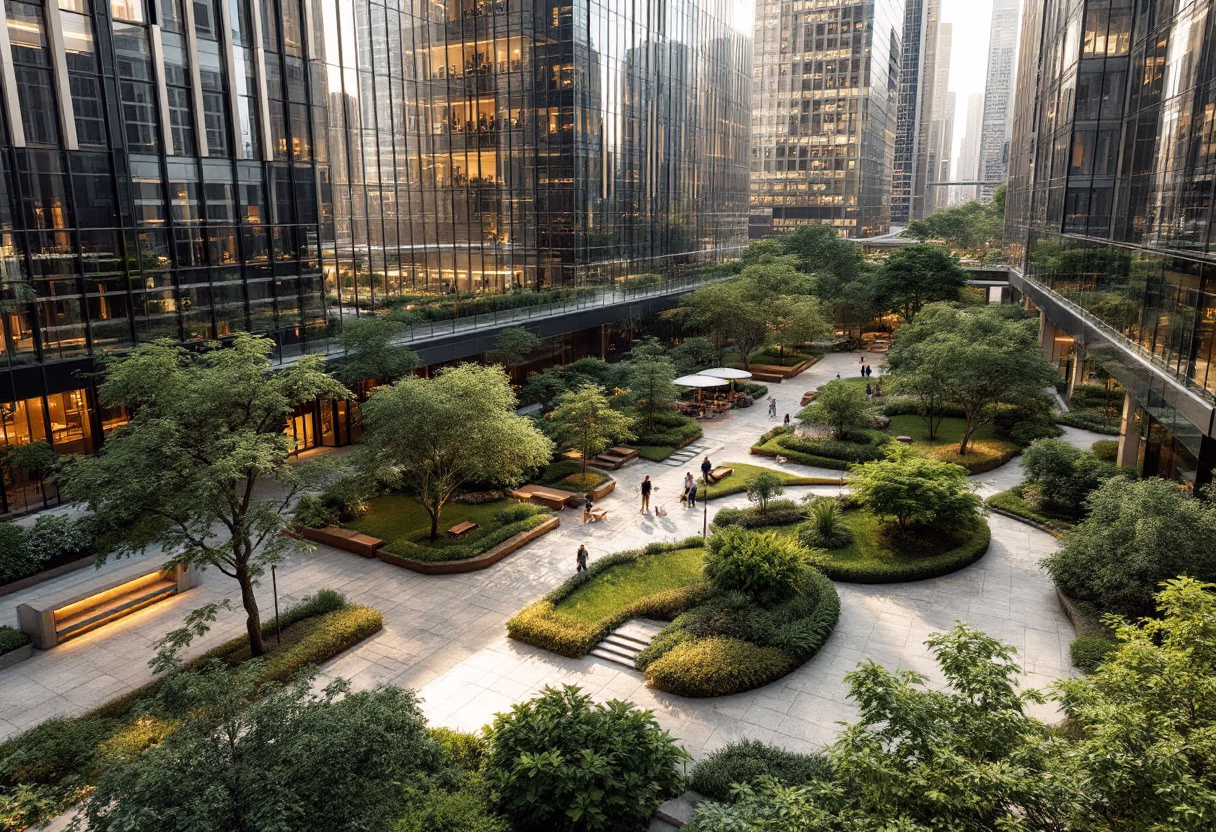 [background image] image of an urban landscape (for an ai marketing tech company)