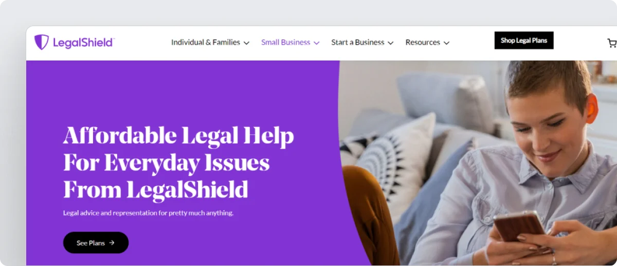 legalshield-homepage