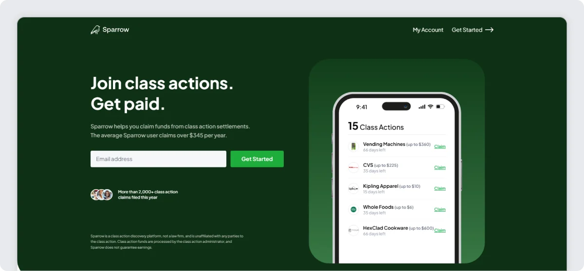 sparrow-homepage