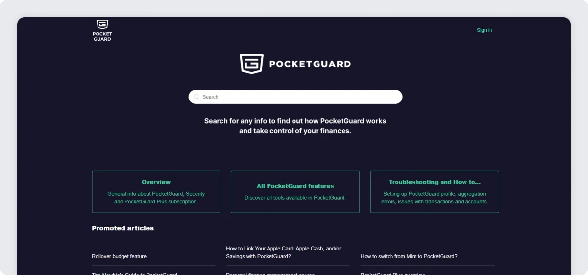 pocketguard-homepage
