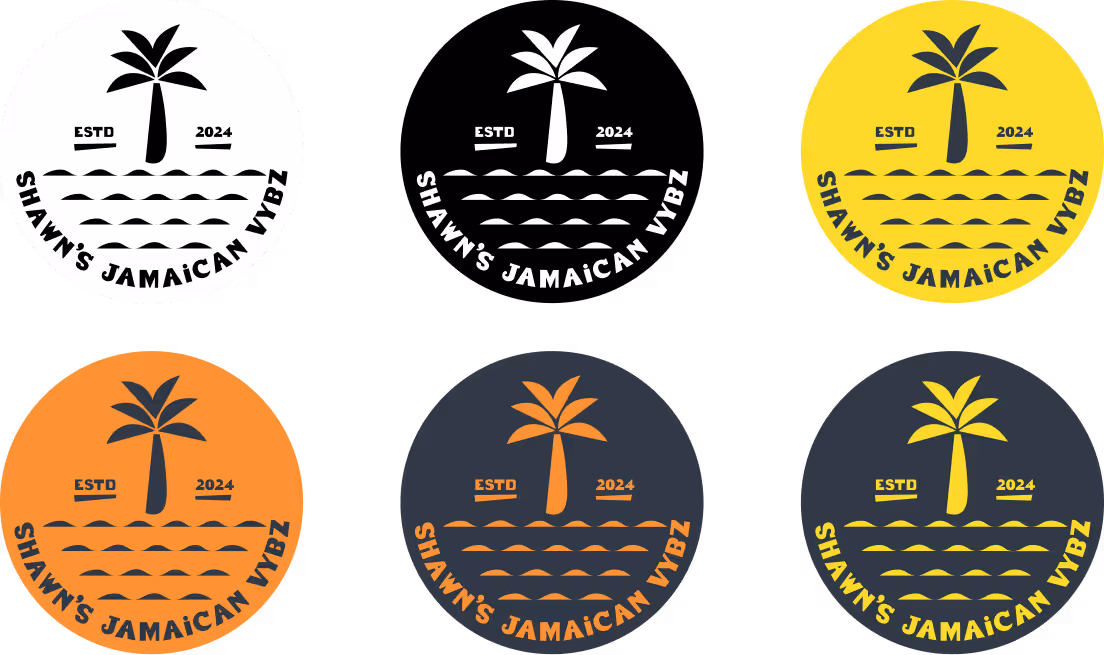 Collection of logo variations and use cases for a consistent brand identity