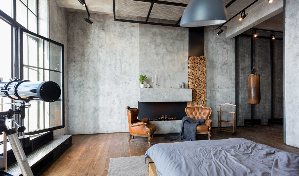 An eye catching loft designed by Hayes Valley