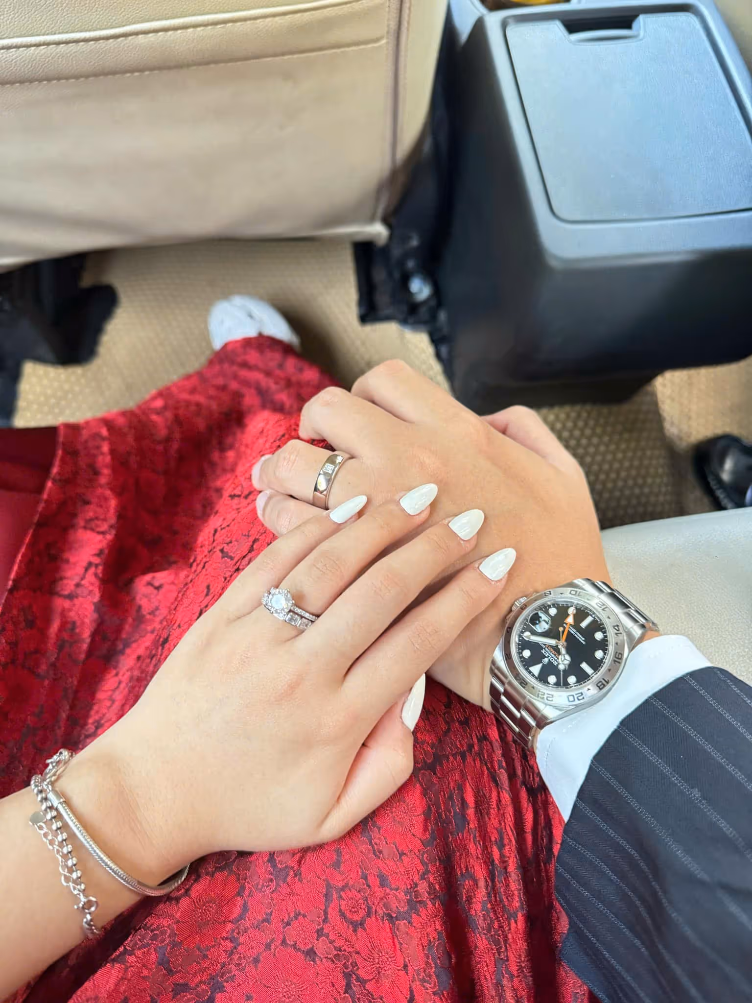 Ảnh Feedback khách hàng mua nhẫn của Lucy Bui Diamond