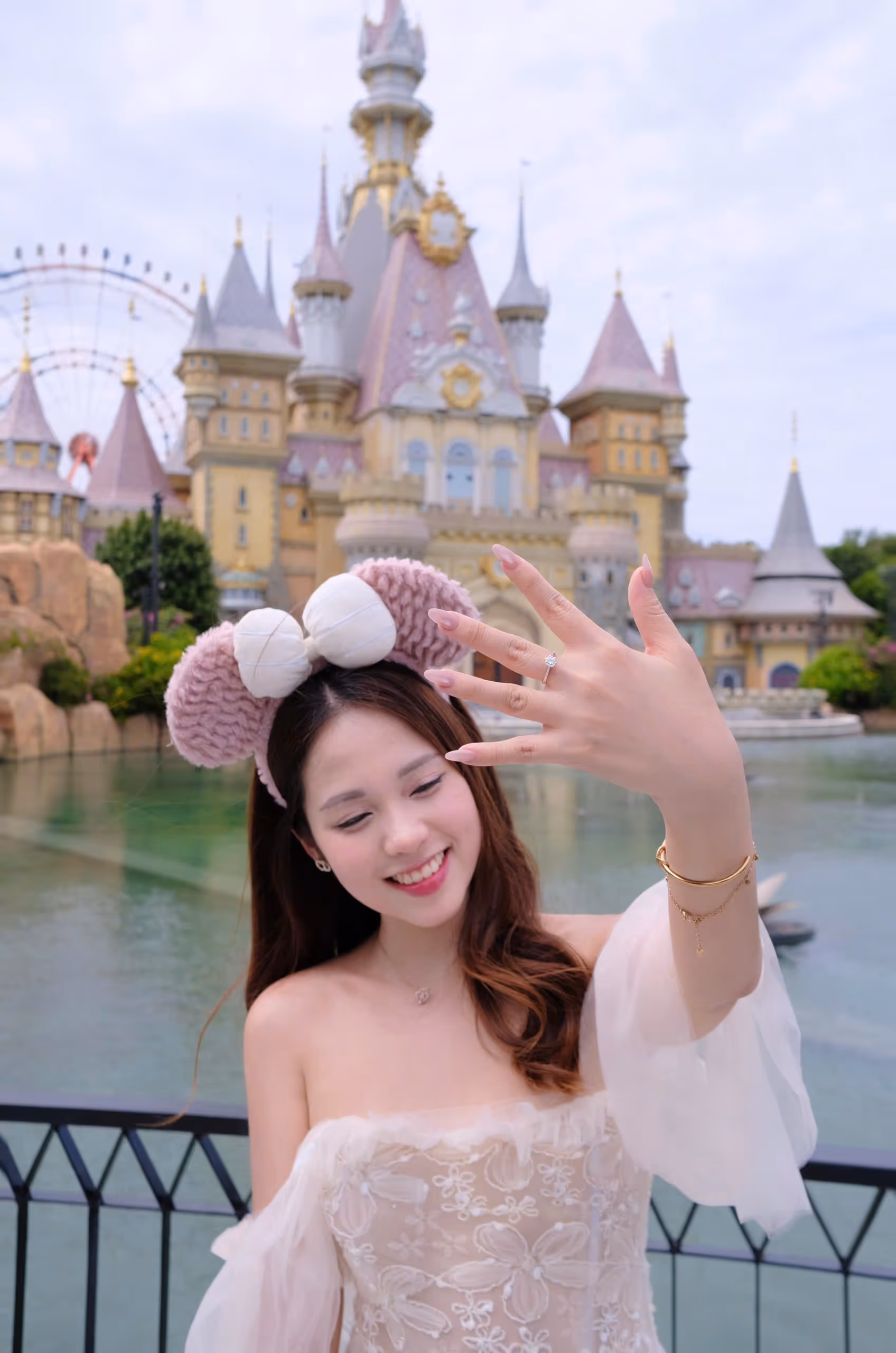 Ảnh Feedback khách hàng mua nhẫn của Lucy Bui Diamond