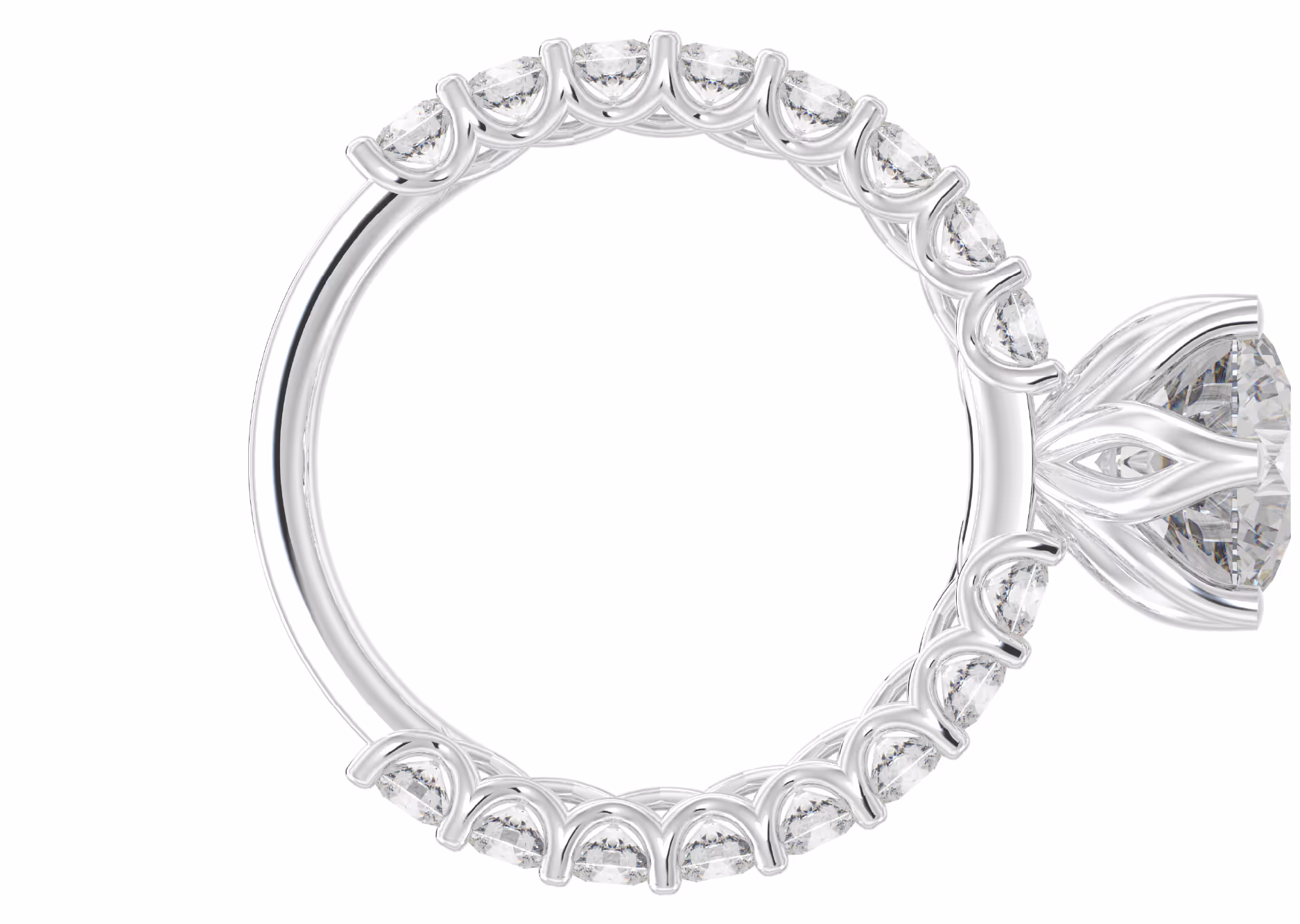 Sunflower engagment Ring Lucy Bui Diamond