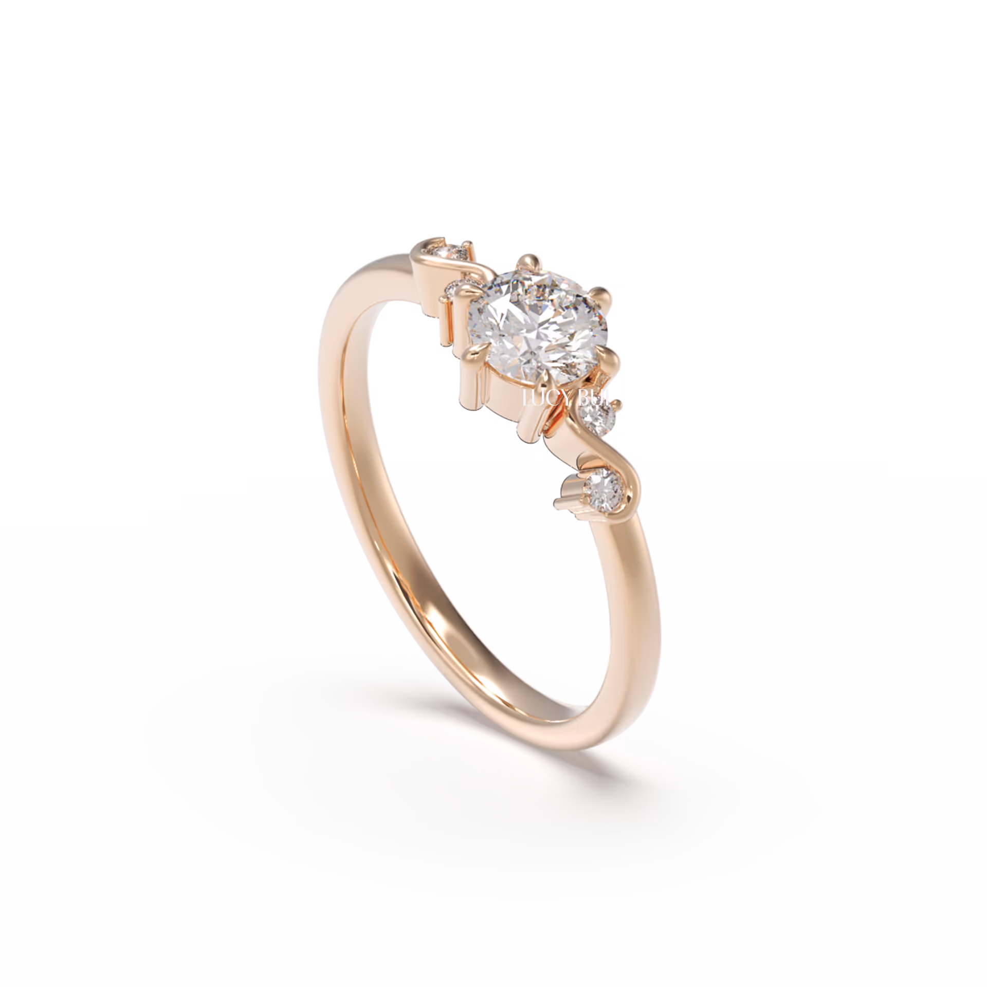 Ảnh nhẫn cầu hôn Lucy Bui Diamond