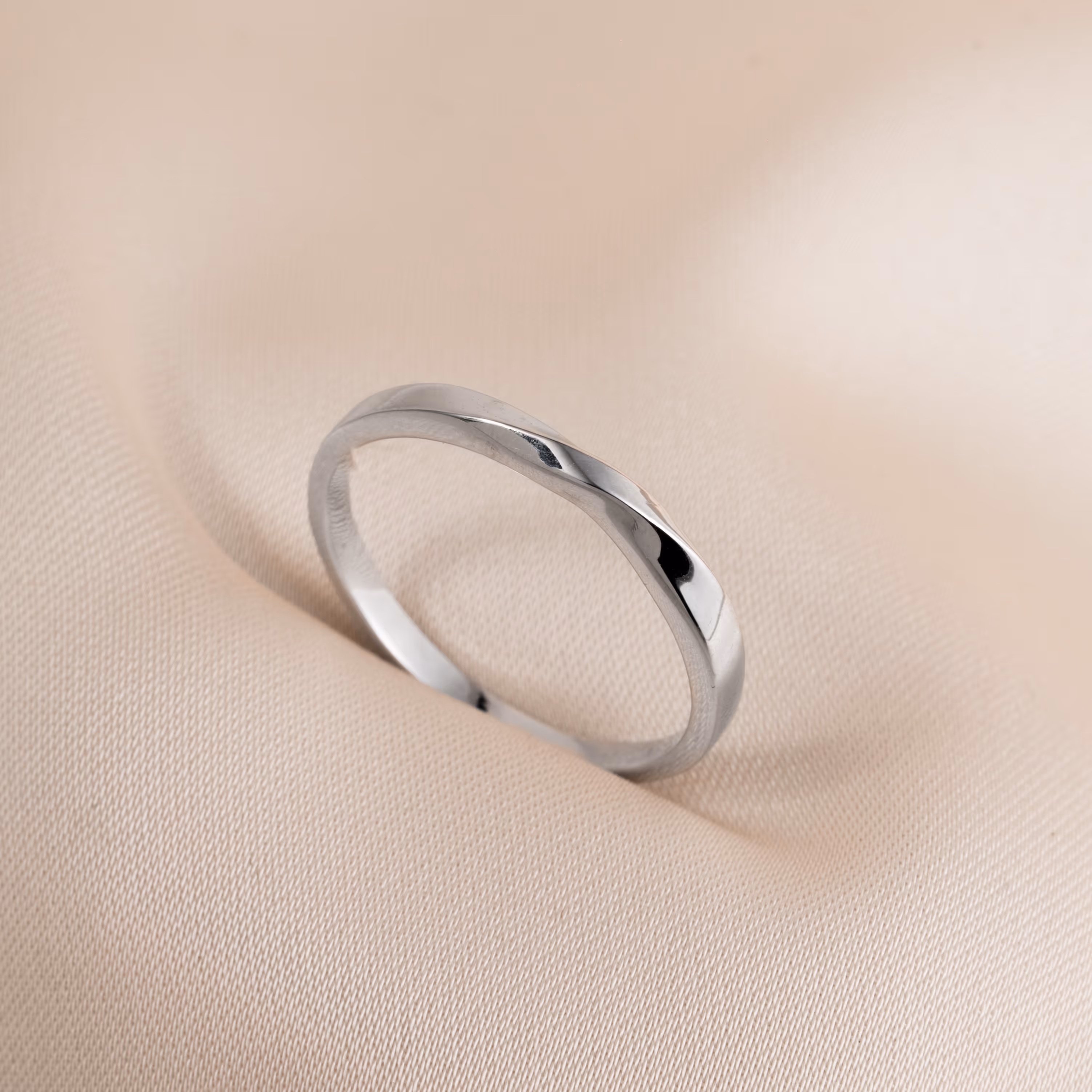 L5CR159 / L5CR107_Cặp nhẫn cưới xoắn