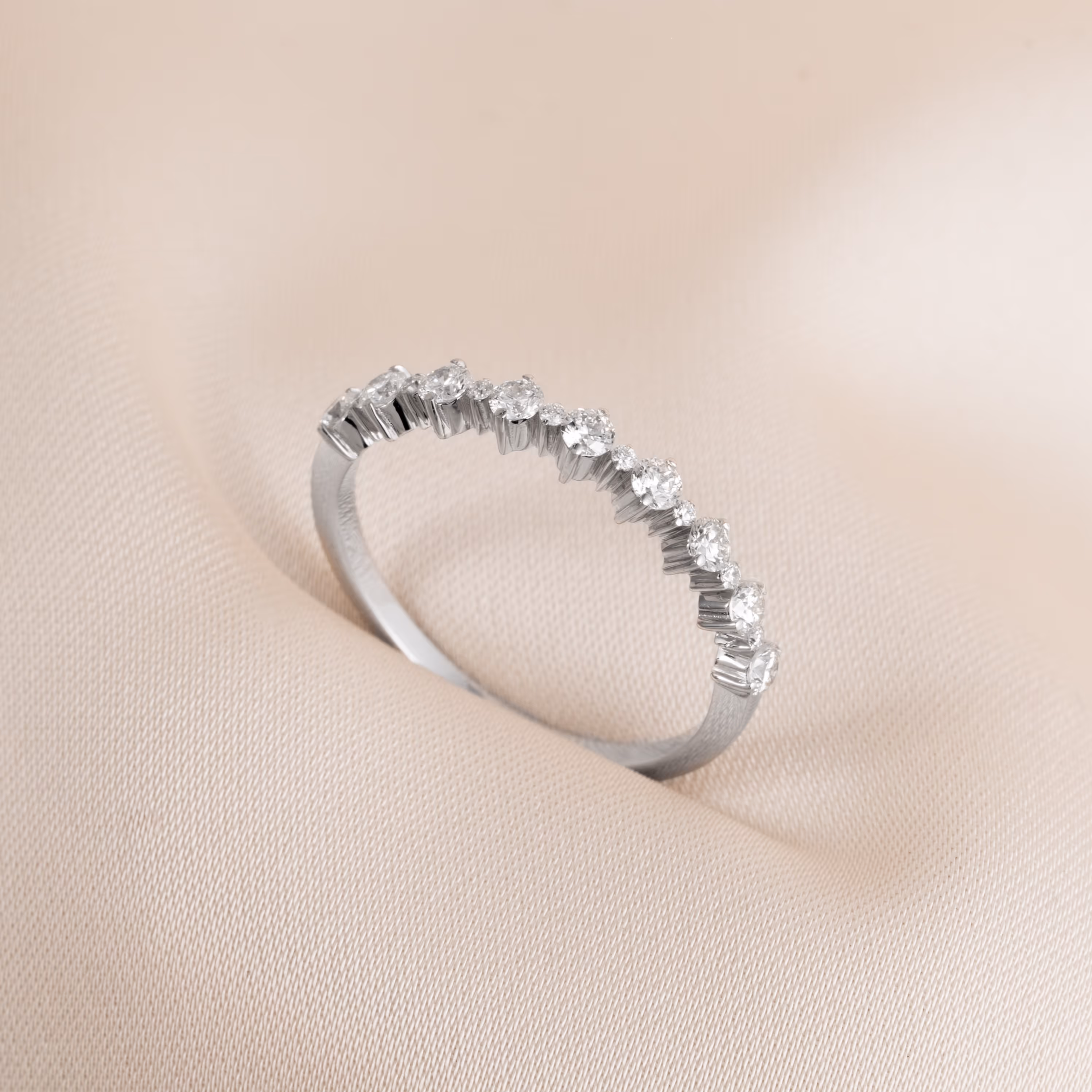 L5CR105 / L5CR188_Half Eternity Kim Cương Lab-Grown