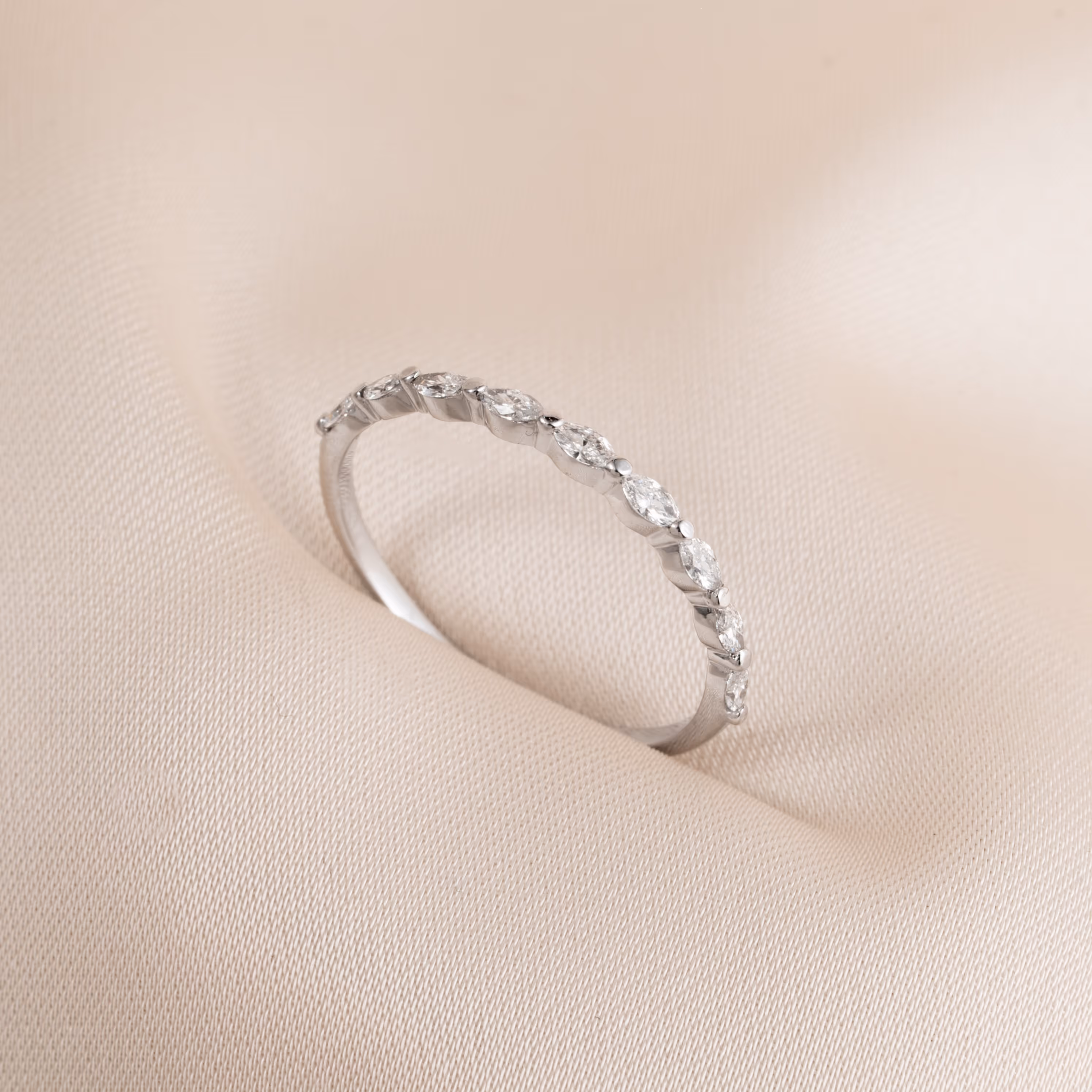 L5CR106 / L5WER086_Nhẫn cưới Kim Cương Lab-Grown