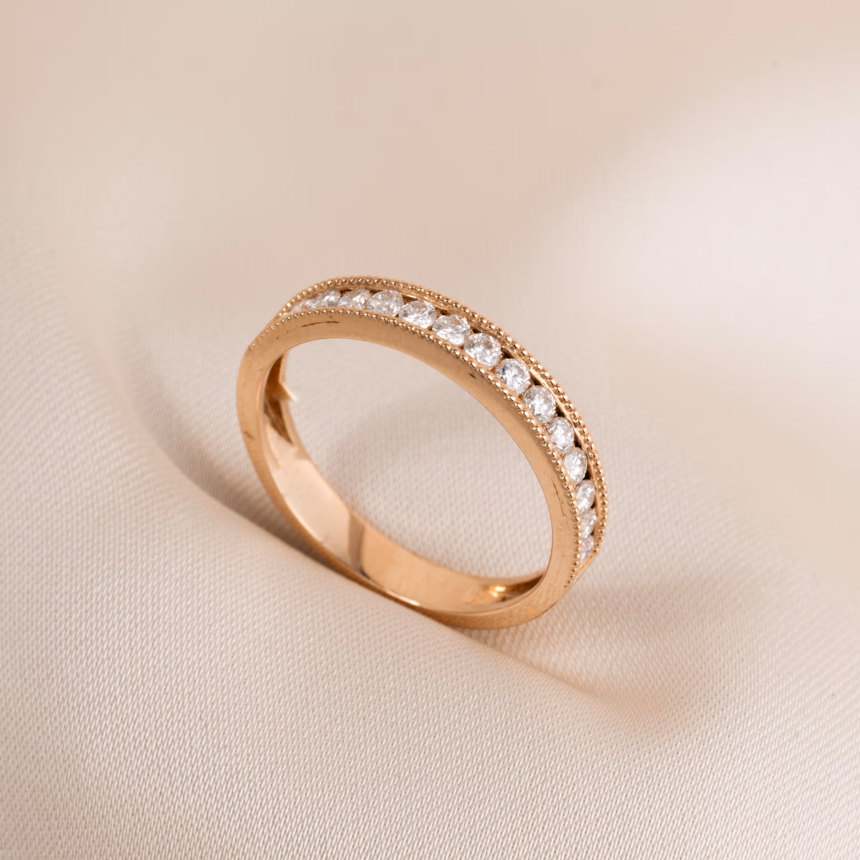 L5CR133 / L5CR142_Nhẫn cưới đá Moissanite