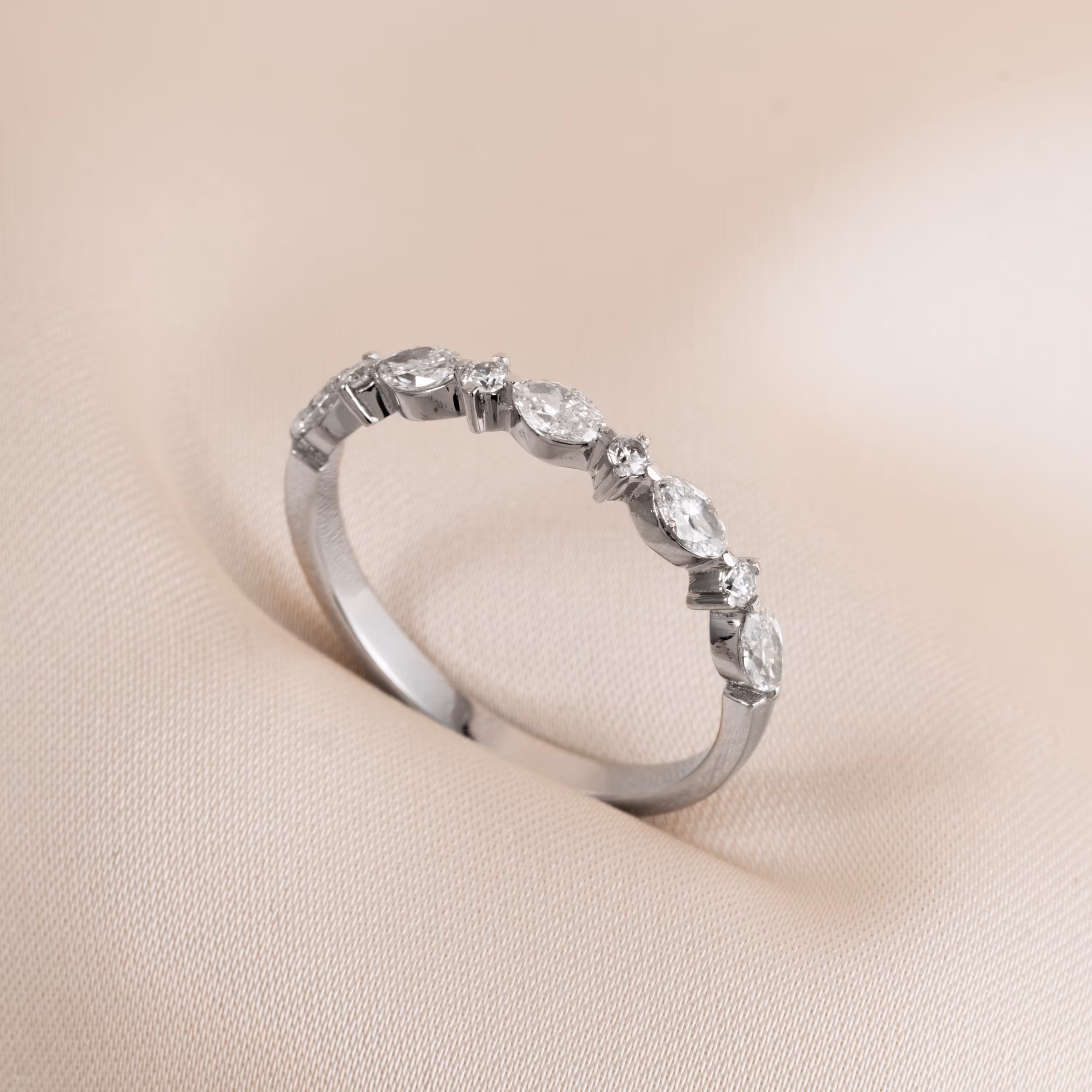 L5CR146 / L5CR186_Nhẫn cưới Kim Cương Lab-Grown