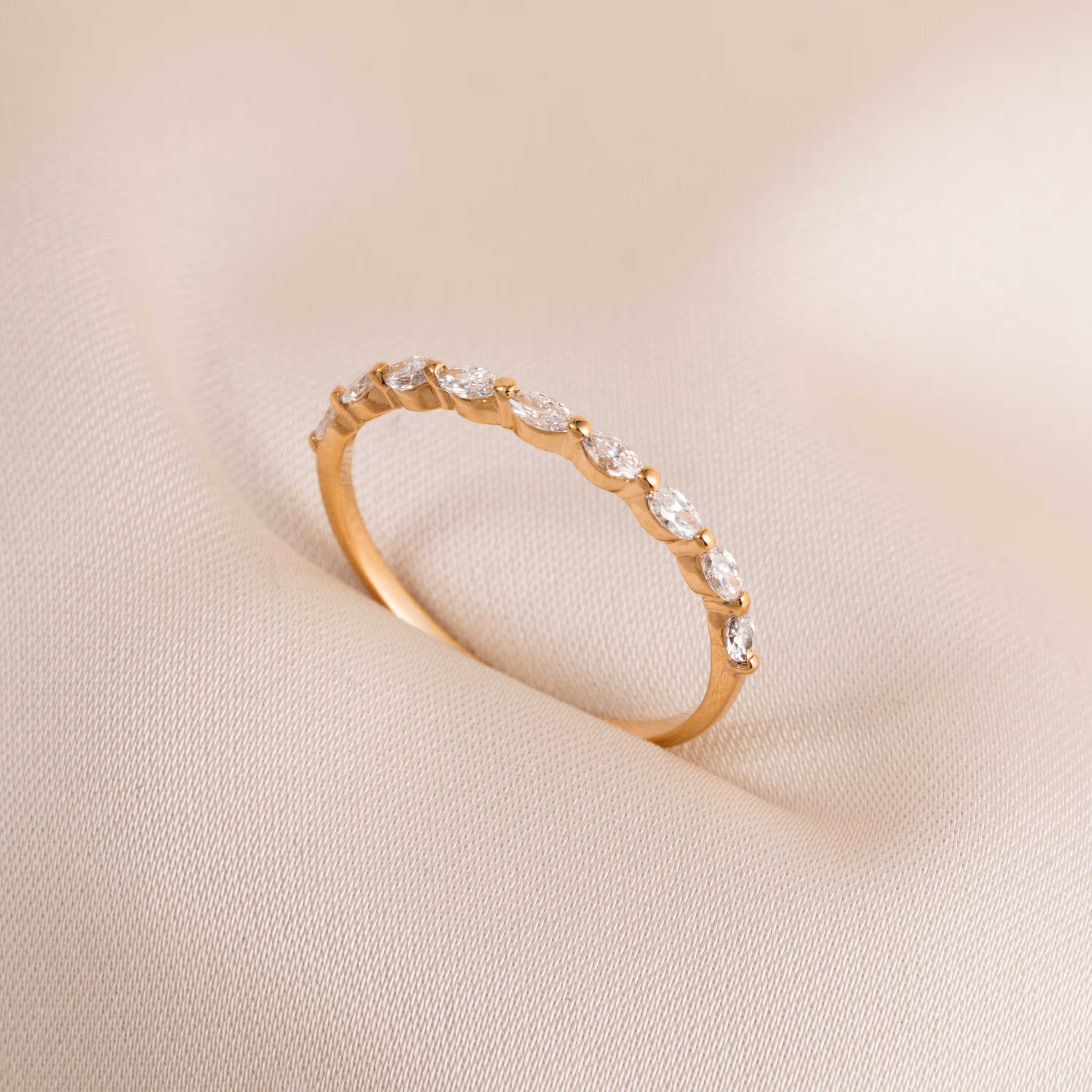 L5CR133 / L5WER109_Nhẫn cưới Kim Cương Lab-Grown