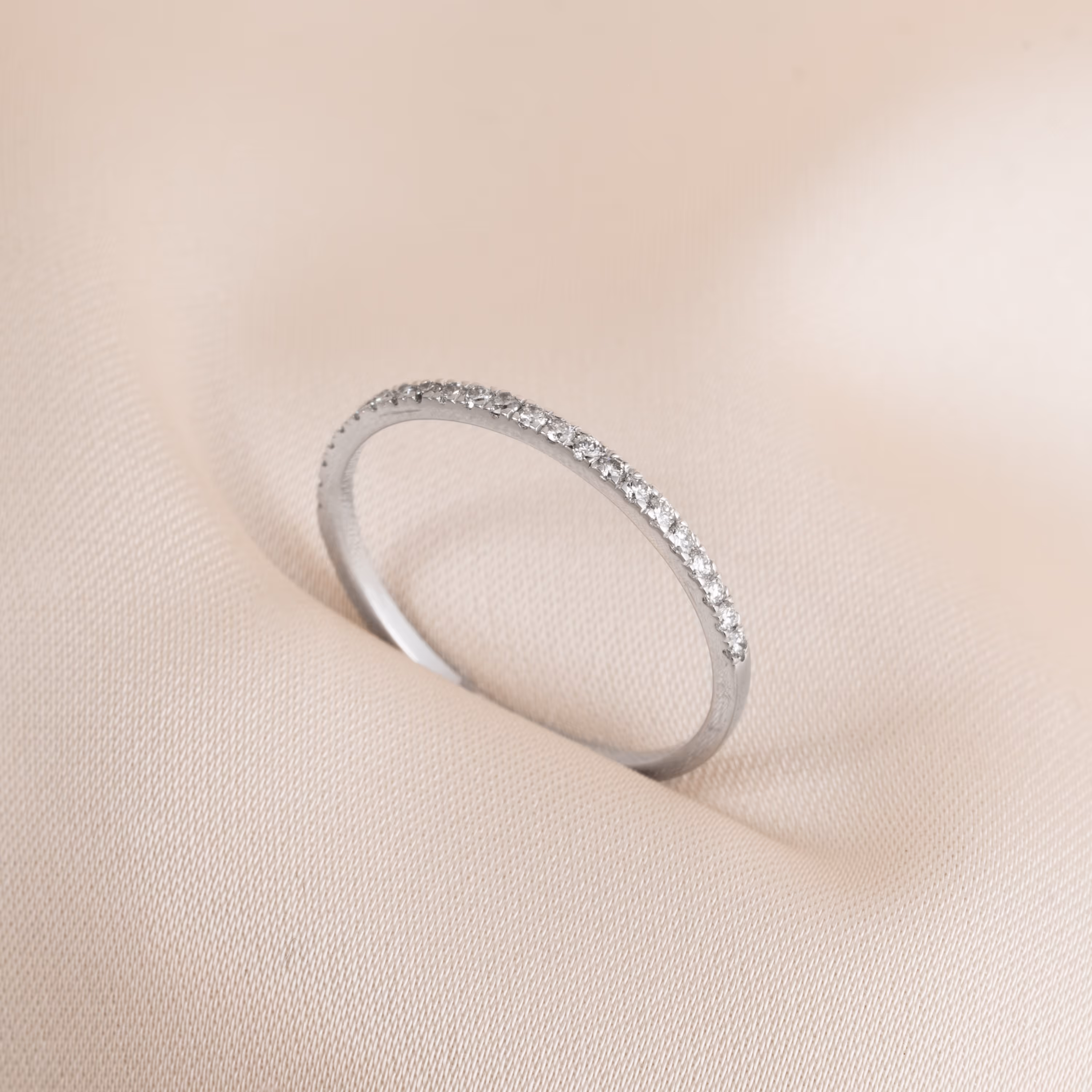 L5CR073 / L5WER084_Nhẫn cưới Kim Cương Tự Nhiên