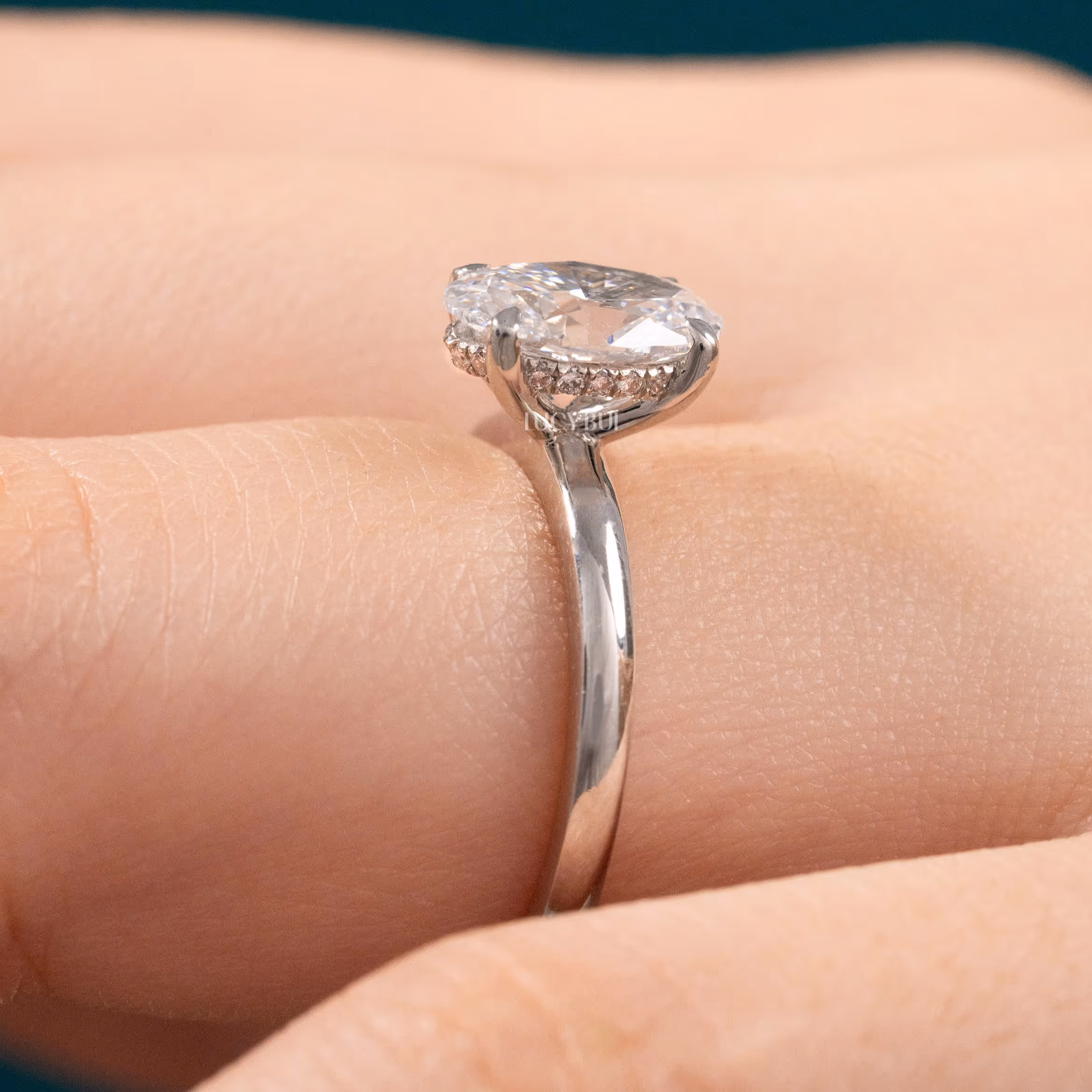 Hidden Halo Kim Cương Lab-Grown