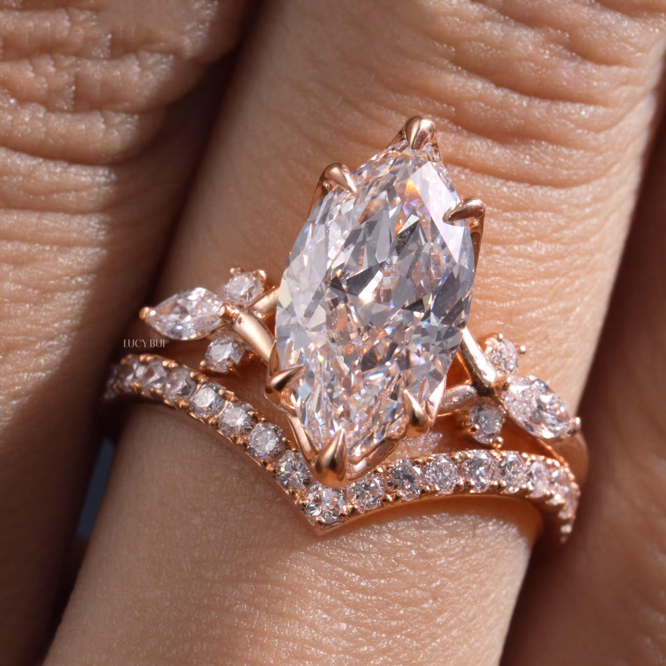 Fairy Tale Marquise Kim Cương Lab-Grown