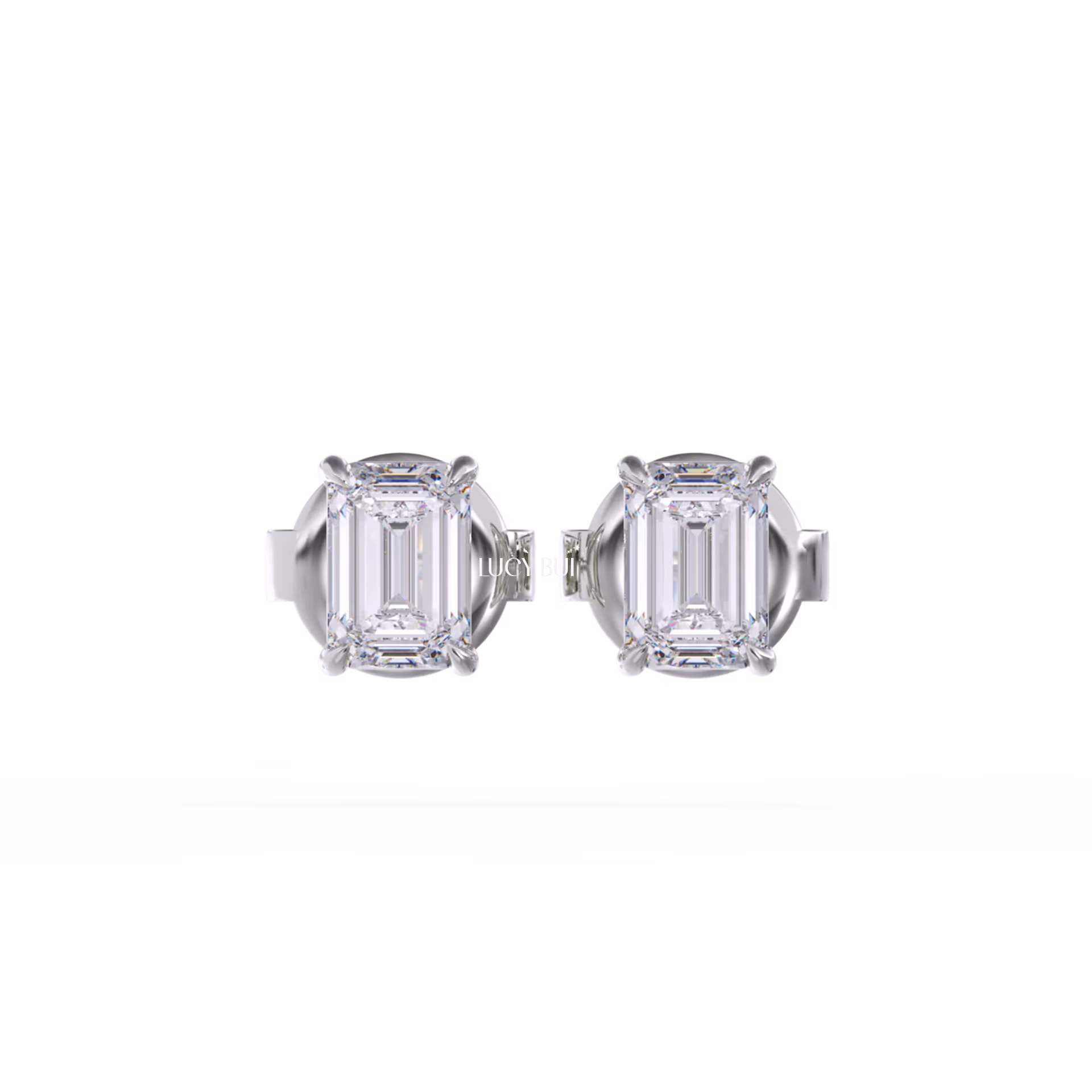 Emerald Charm Lab Grown