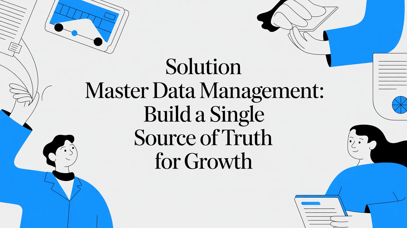 Solution Master Data Management: Build a Single Source of Truth for Growth